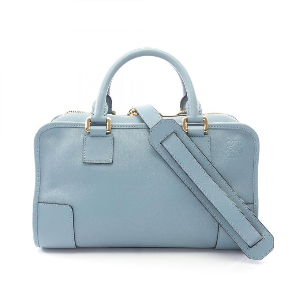 Loewe Amazona Top Handle Bag Leather Blue
